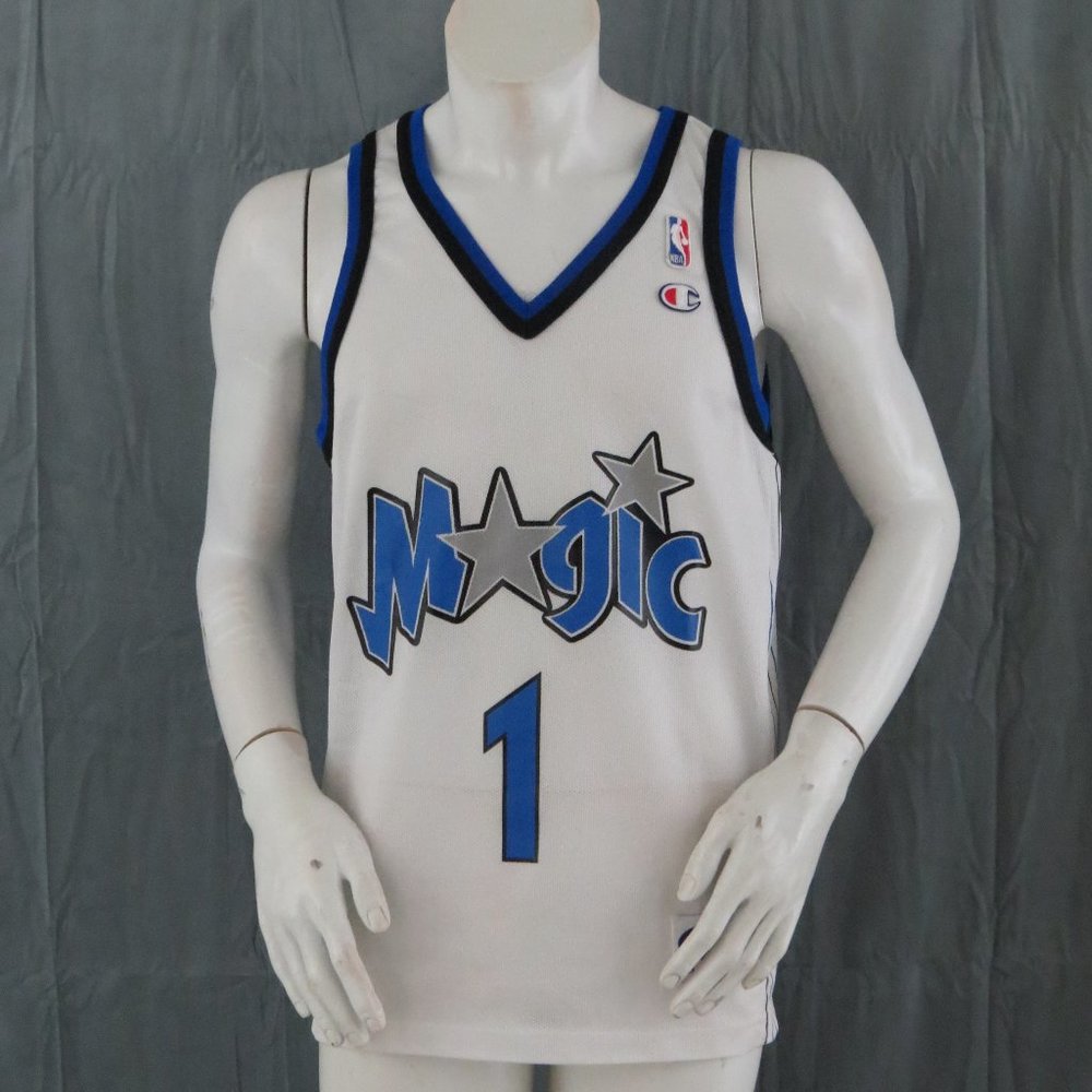 Orland Magic Jersey (VTG) - Tracy McGrady # 1 - By Champion - Men's Medium